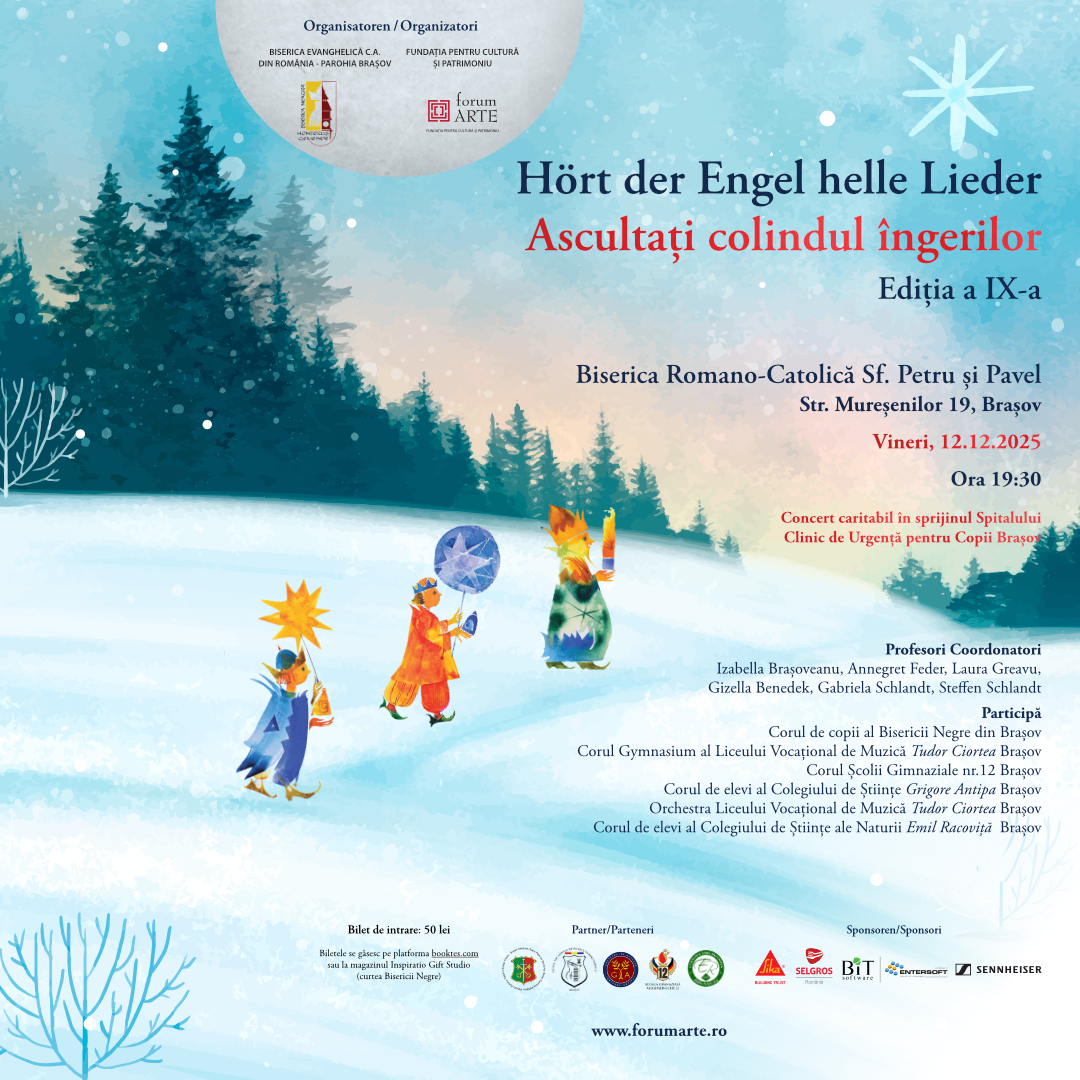 Ascultați colindul îngerilor 2025